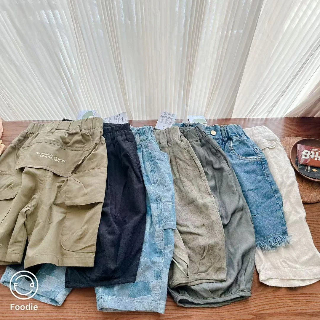 【七分裤福袋 R189】25年夏季设计师原创设计搭配儿童裤子组合