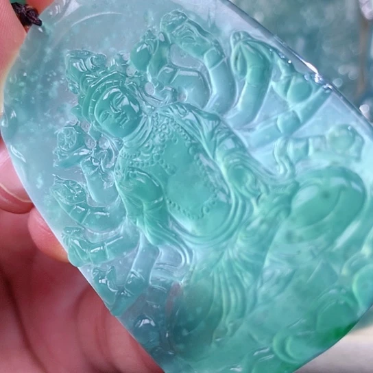 【闪购商品】翡翠颈饰未镶嵌天然翡翠