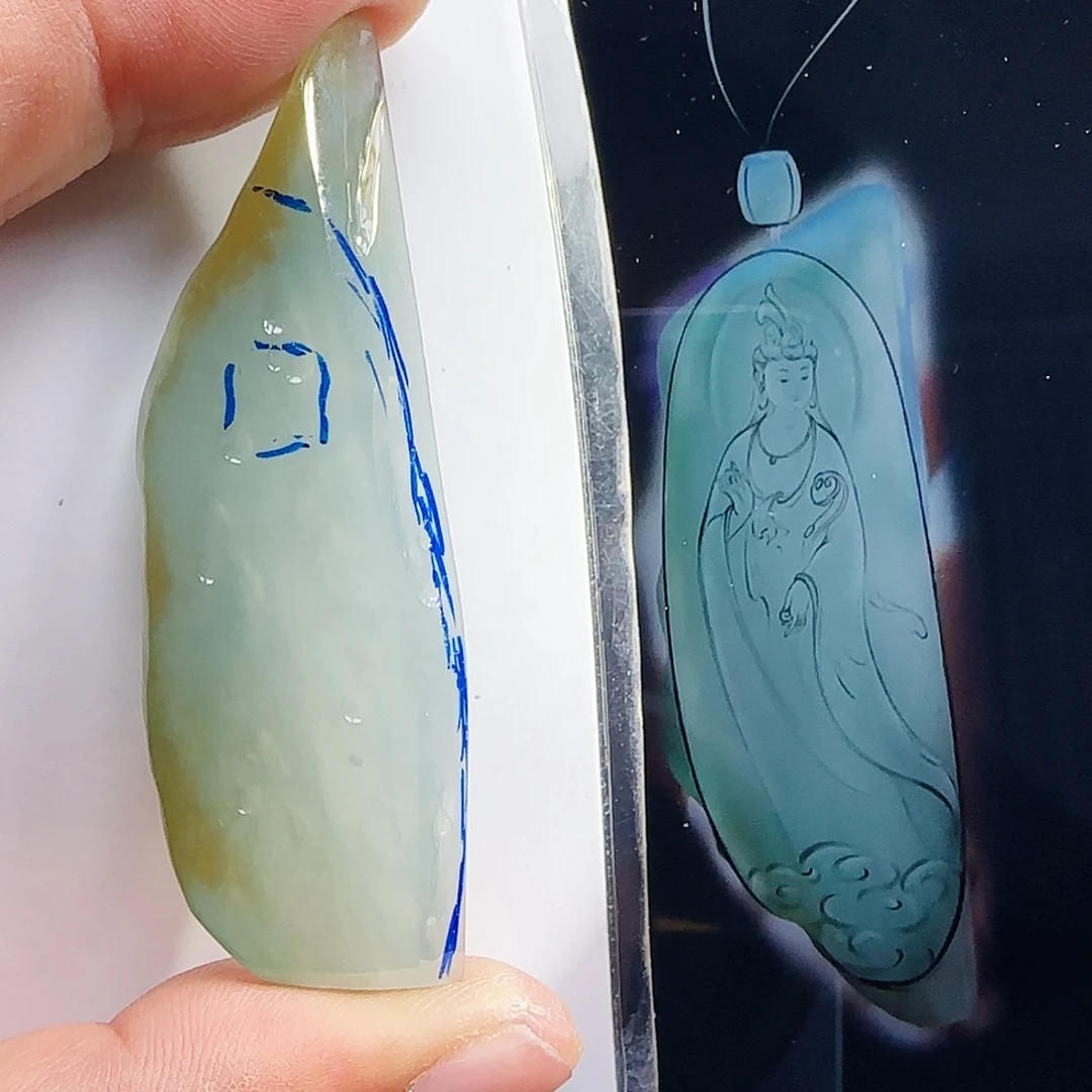 定制翡翠未镶嵌翡翠