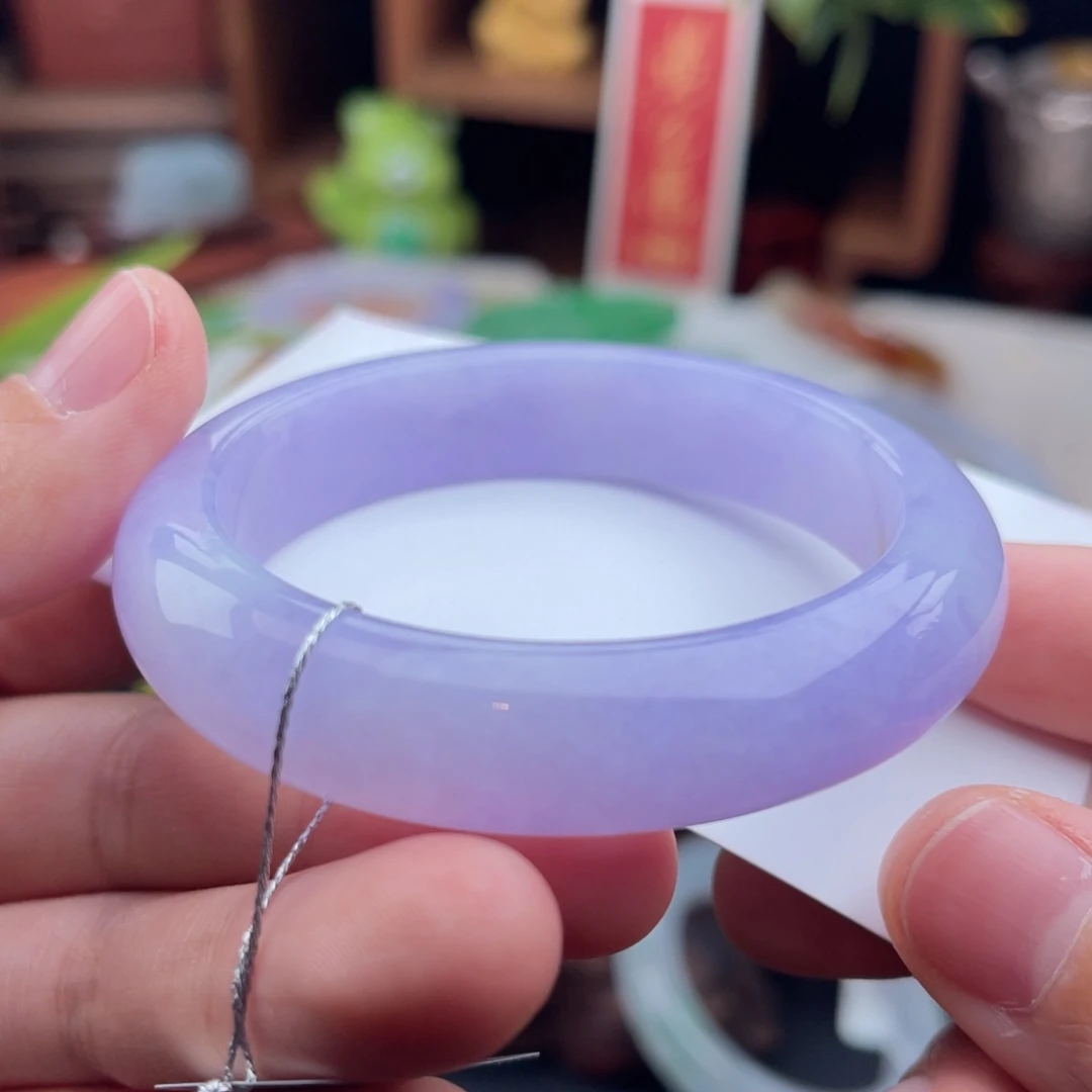 未镶嵌手镯翡翠满紫