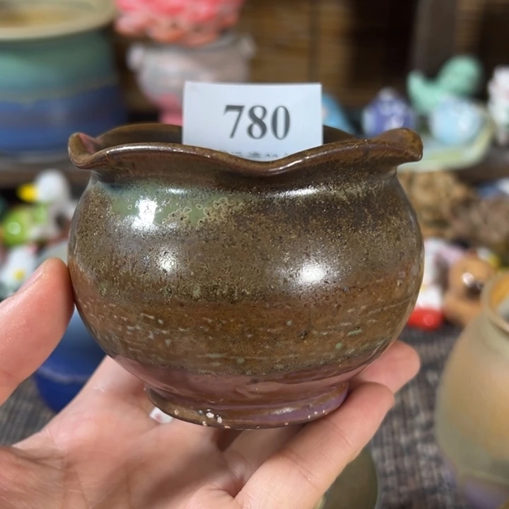 口6高7 ，手工花盆，满30包邮