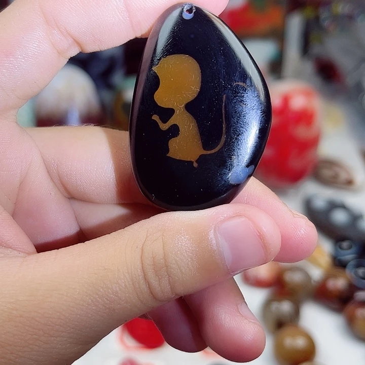 玛瑙/玉髓未镶嵌耳环