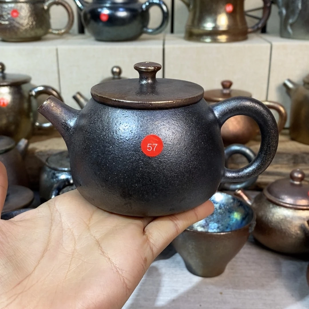 云南建水紫陶柴烧微瑕特价壶