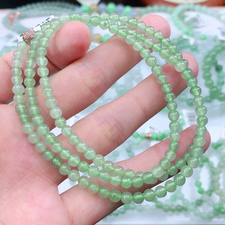 未镶嵌手链翡翠翡翠