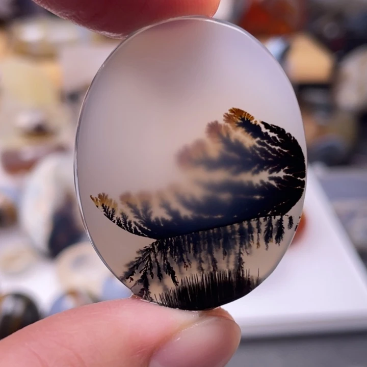 玛瑙/玉髓未镶嵌吊坠(不含链)