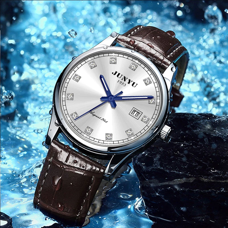 飞行员系列腕表男款高档防水商务手表时尚气质红轮经典轻奢男表