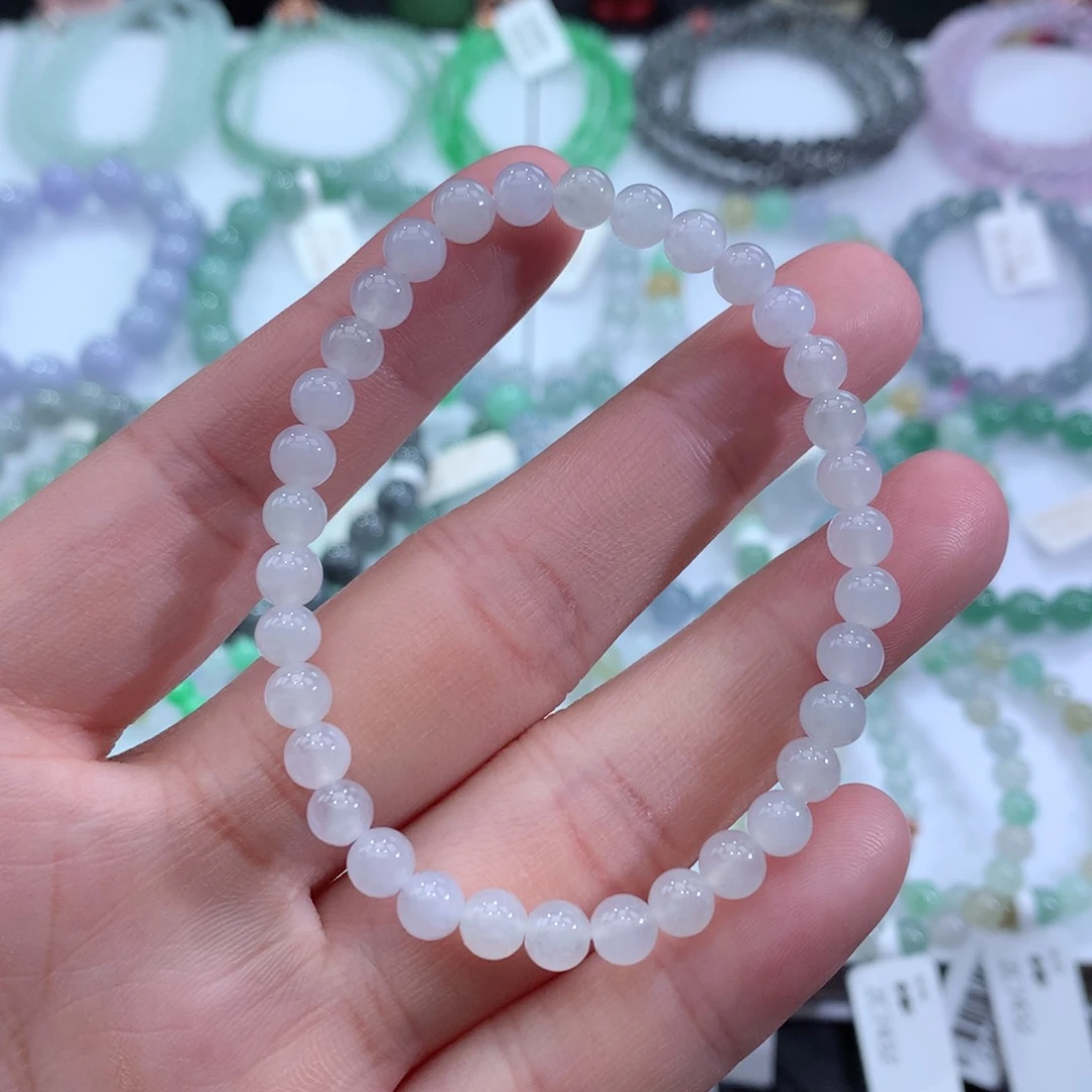 翡翠手链未镶嵌天然