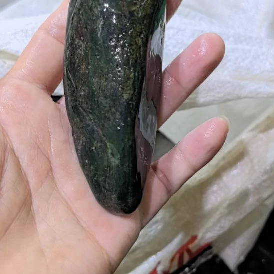 用***1有机玻璃藏玉药王石原石一个