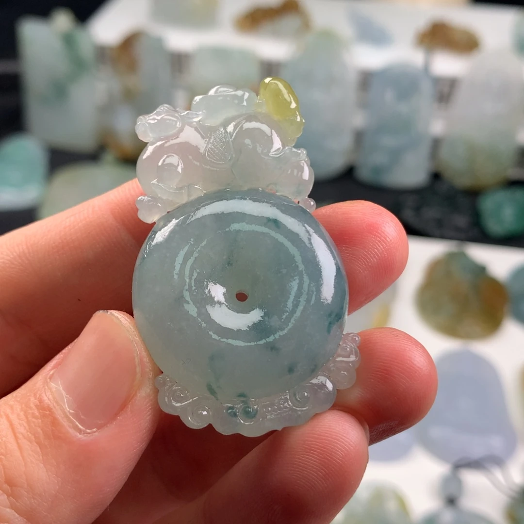 定制翡翠未镶嵌马上有钱