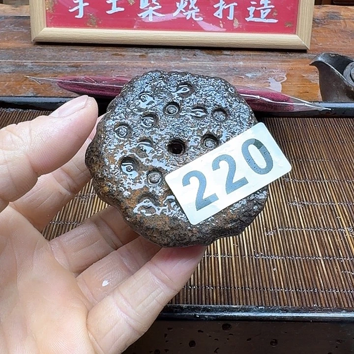 纯手工制作粗陶茶具