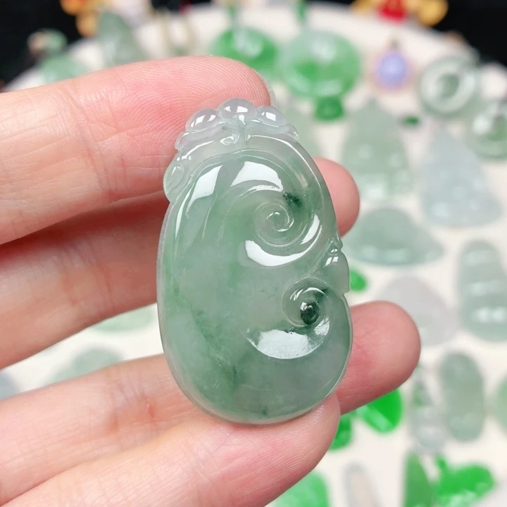 颈饰未镶嵌翡翠缅甸天然A货翡翠