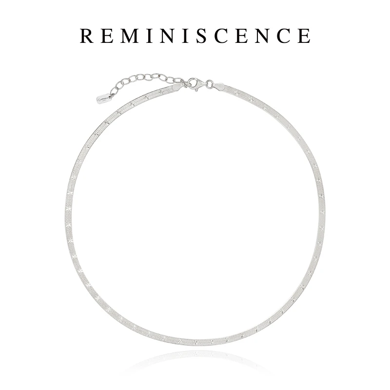 AZLOOK 【法国品牌】Reminiscence Crush闪耀真我系列 蛇骨链-银