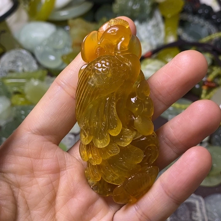 岫玉岫玉挂件未镶嵌