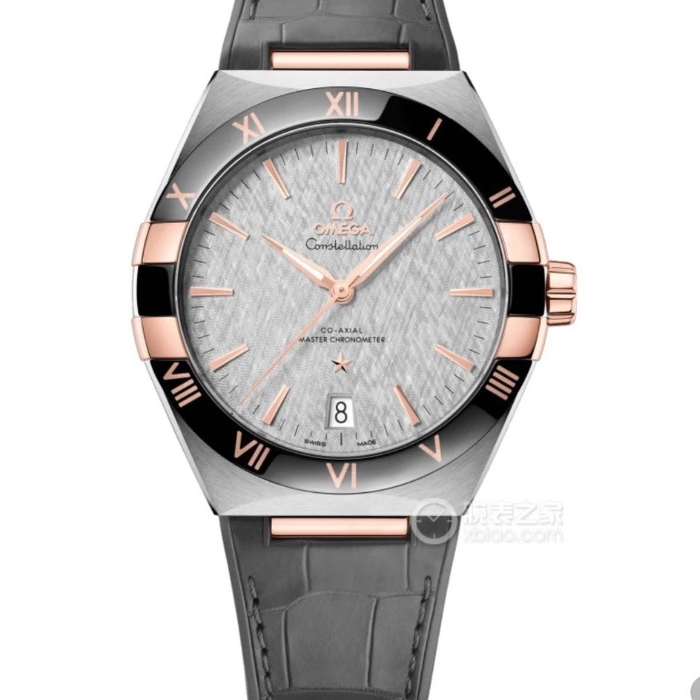 99新 Omega/欧米茄 欧米茄曼哈顿灰盘金爪41表径腕表24年全