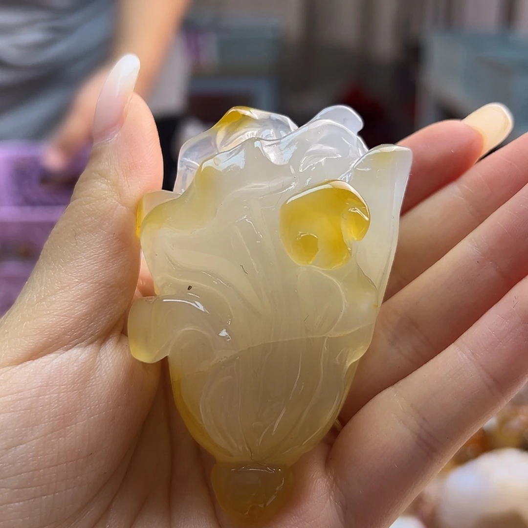 玛瑙/玉髓未镶嵌吊坠(不含链)