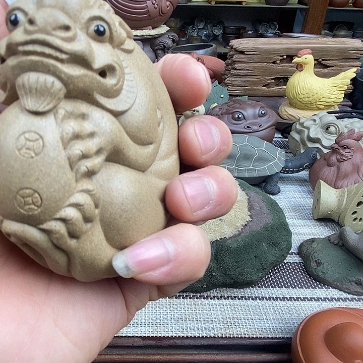 茶宠紫砂宜兴紫砂