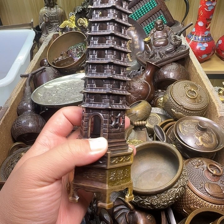 铜器办公室茶室摆件