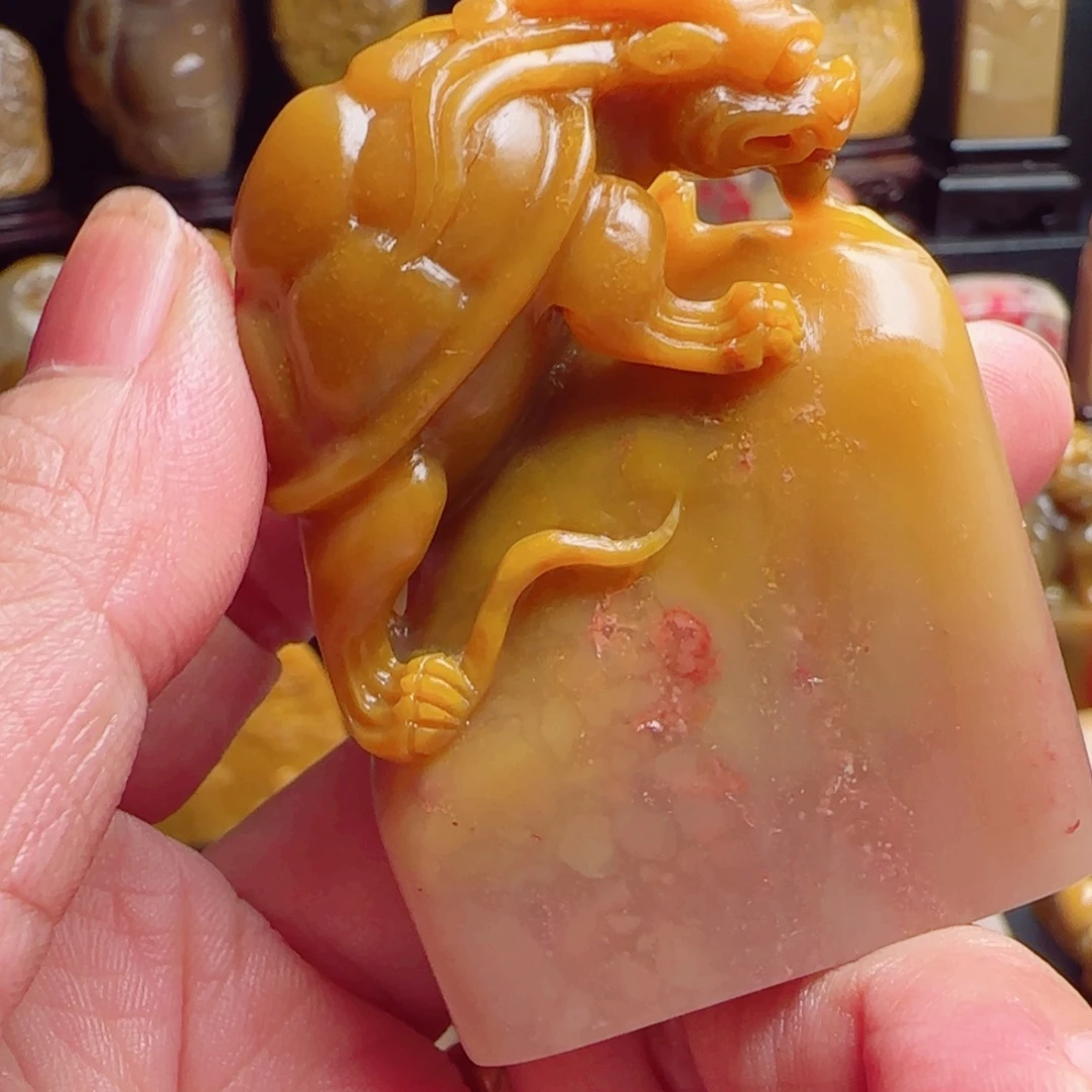 昌化石田黄石印章