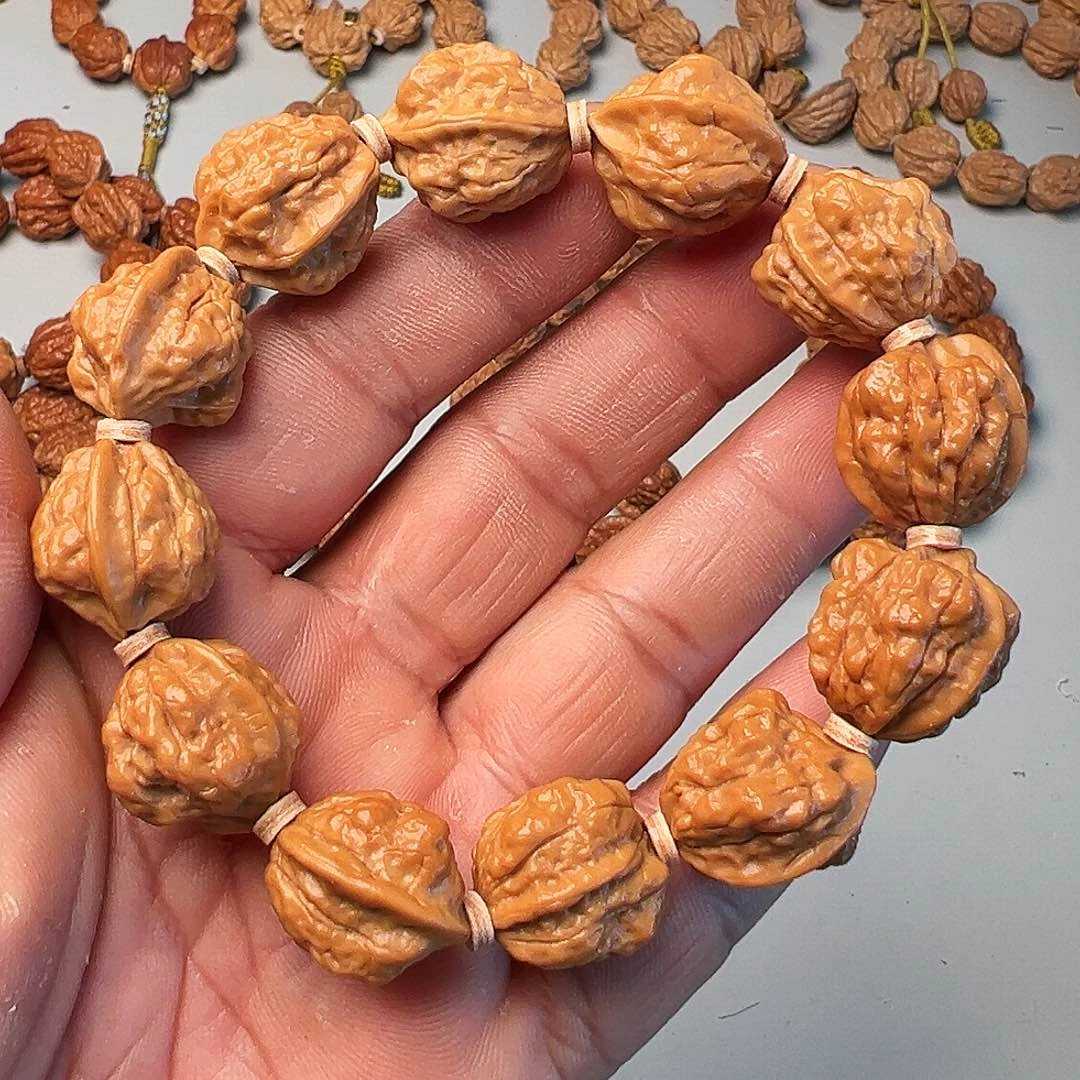 猴头核桃吊坠风*金蟾17战斗机血蛤