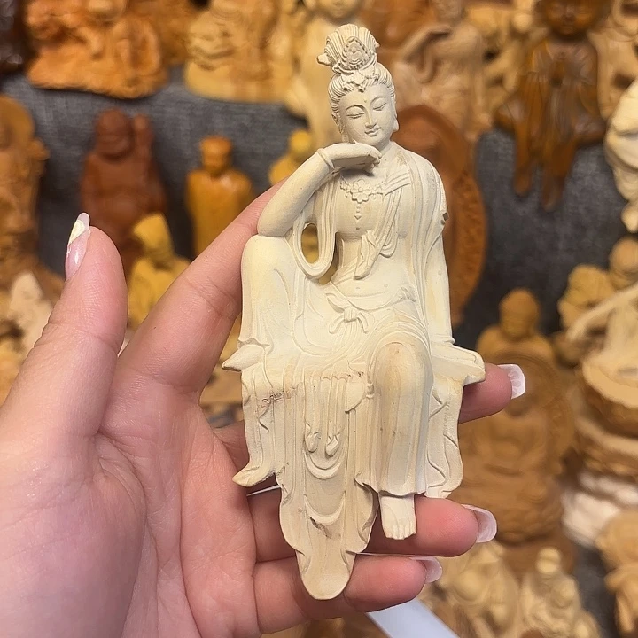 黄杨木黄杨木瑕疵观音