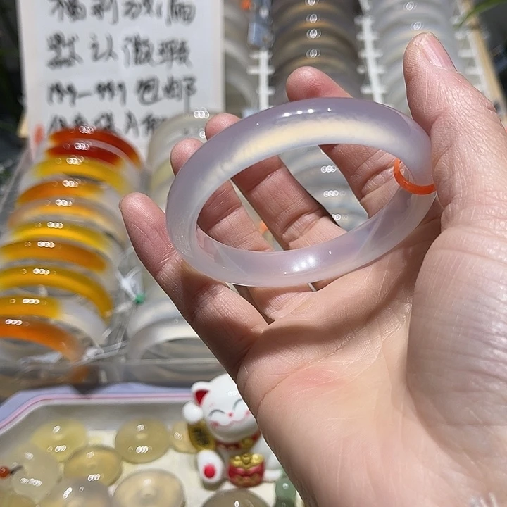 玛瑙/玉髓未镶嵌手镯