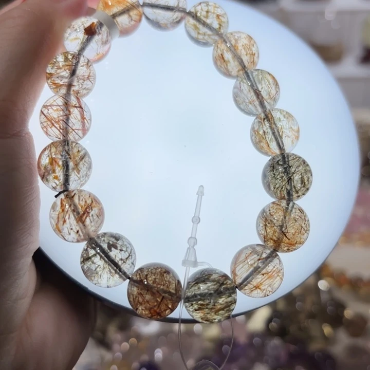 未镶嵌手链水晶黑金超13