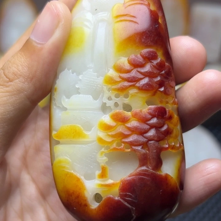 颈饰未镶嵌和田玉