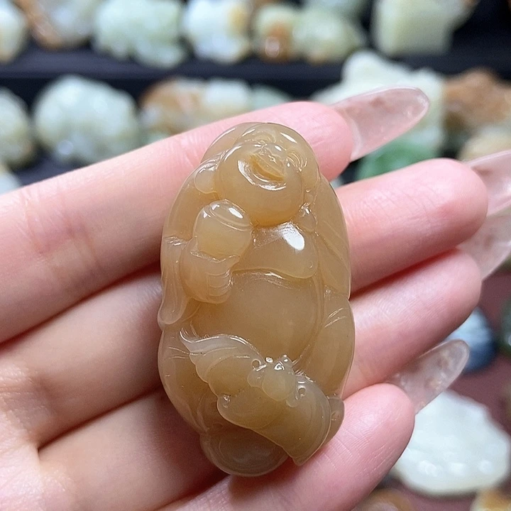 颈饰未镶嵌和田玉