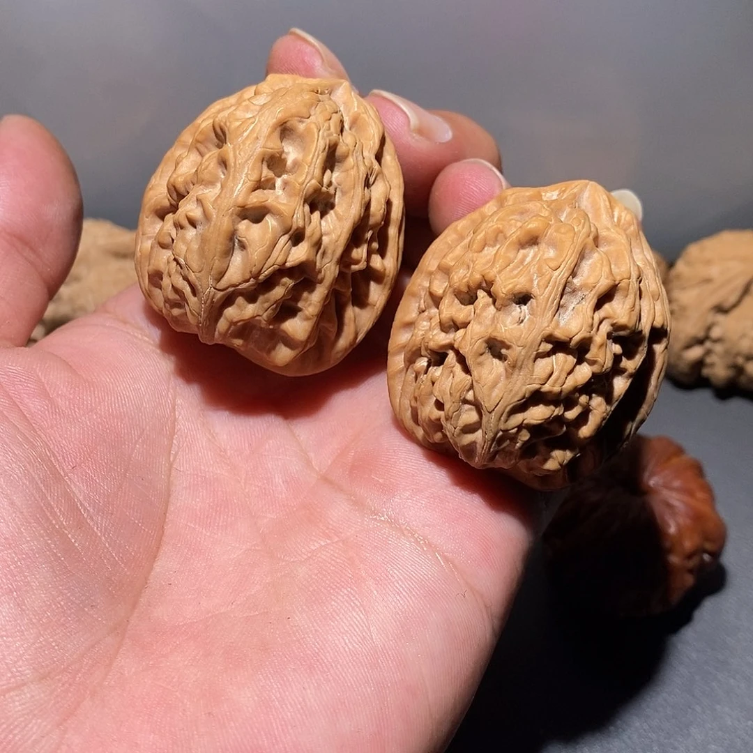 把件文玩核桃椛*红锦鲤
