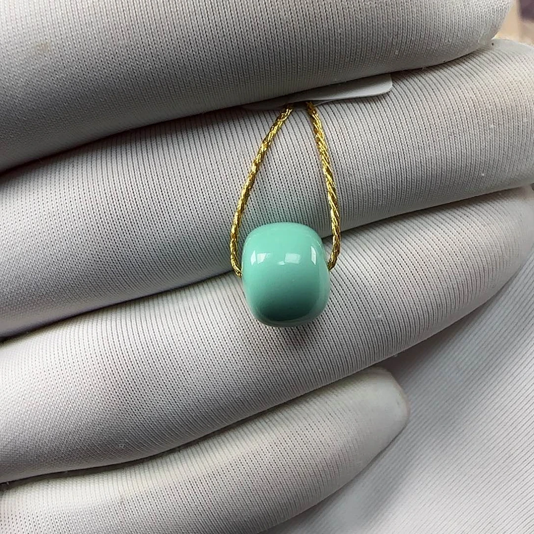 绿松石未镶嵌9mm➕单珠