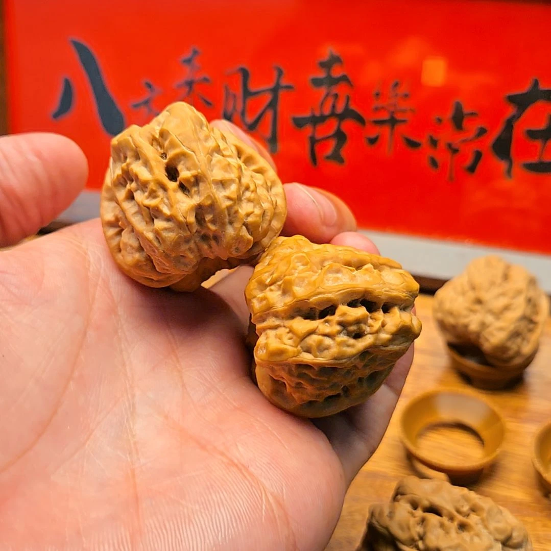 吊坠文玩核桃36x40蛤蟆