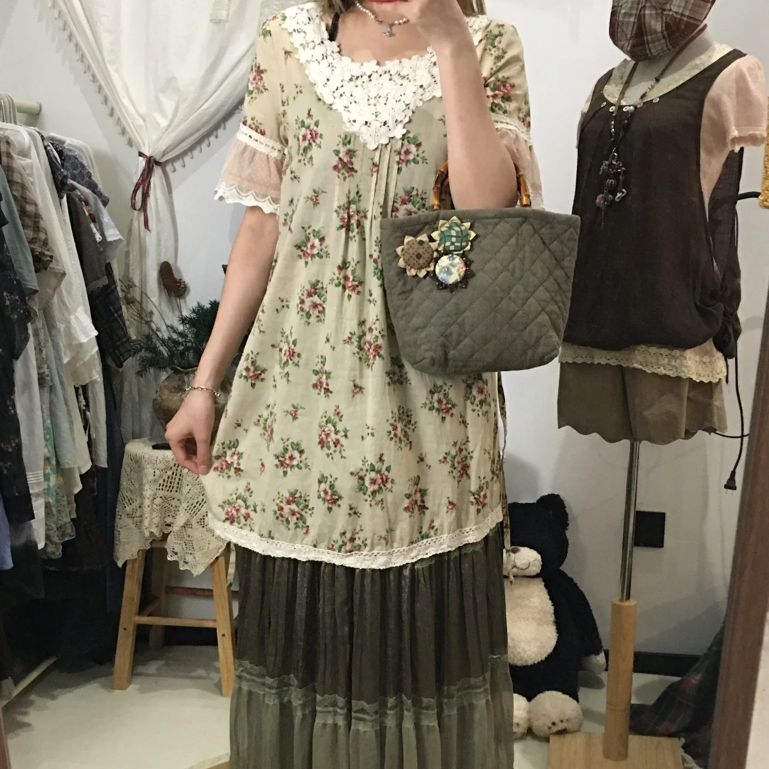 吉可栗の古着屋 vintage上衣 连衣裙 半身裙 吊带百搭