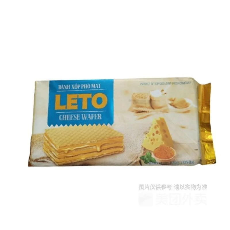 LETO 奶酪味威化饼干 200g/袋