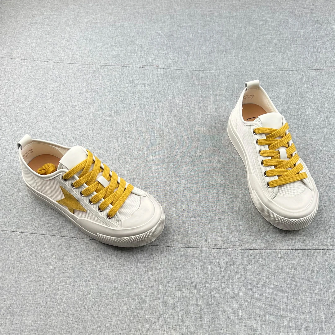 【CBMT官方正品】真皮网面透气厚底女板鞋休闲鞋2025年夏新款防滑