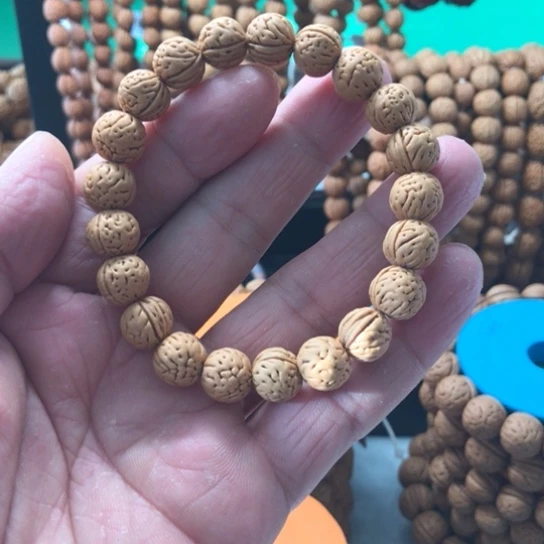 小***哥桃核手串野生桃核手串110