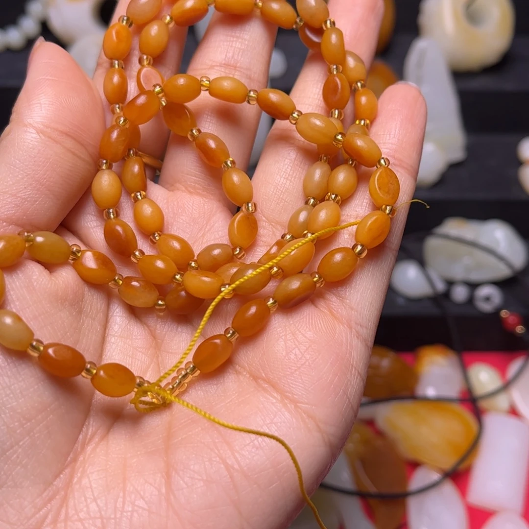 和田玉颈饰未镶嵌陆***斯