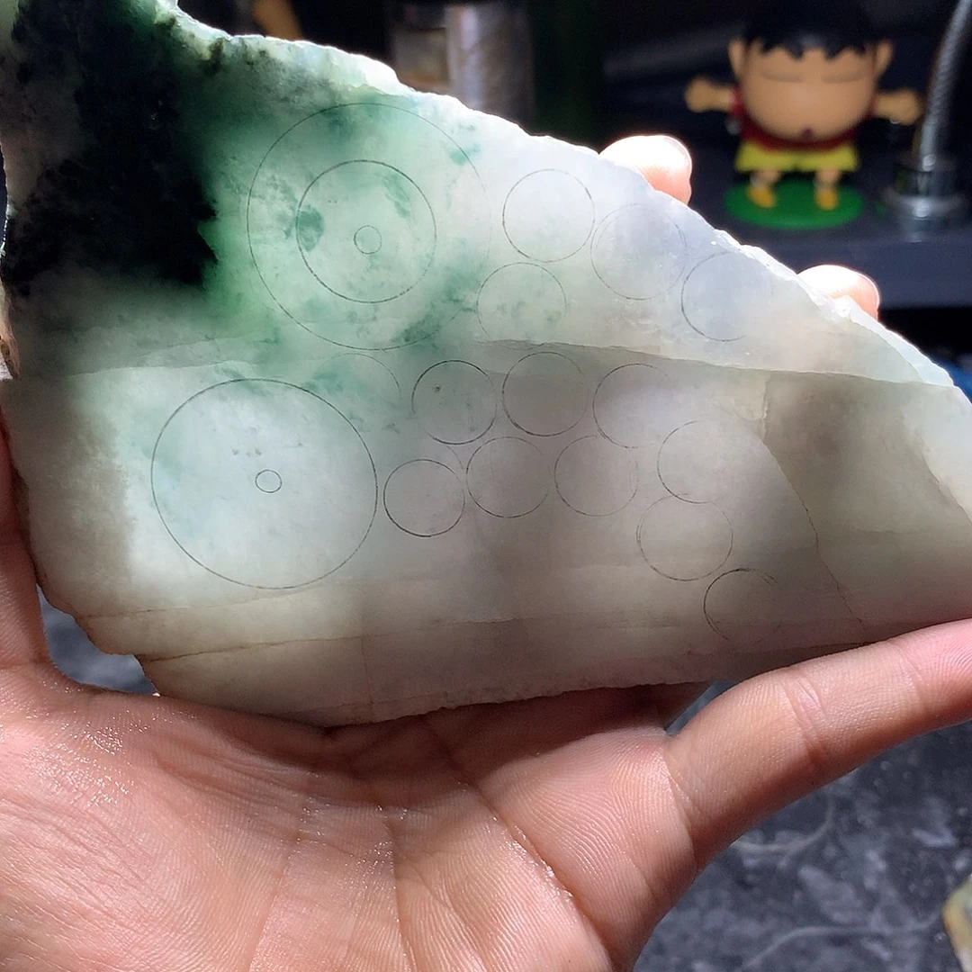盐****未镶嵌定制翡翠翡翠