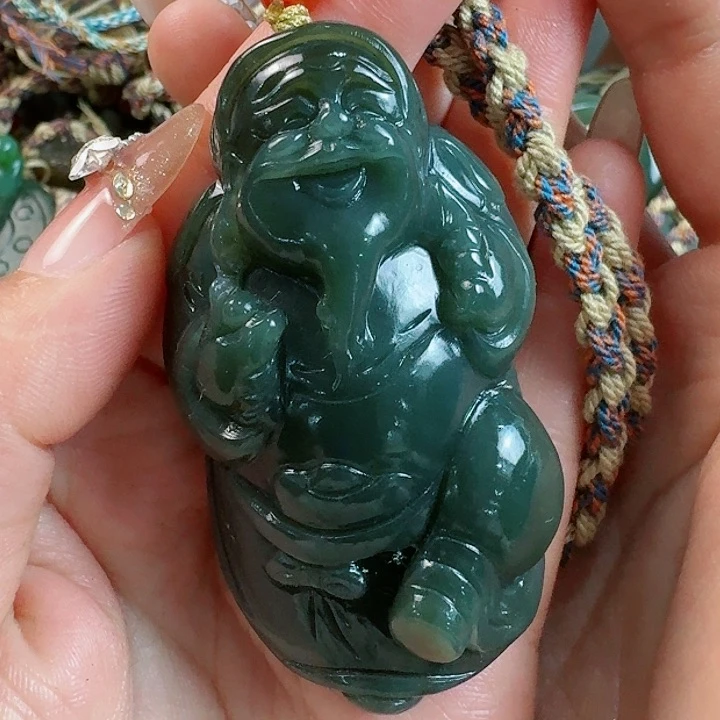 和田玉把件未镶嵌