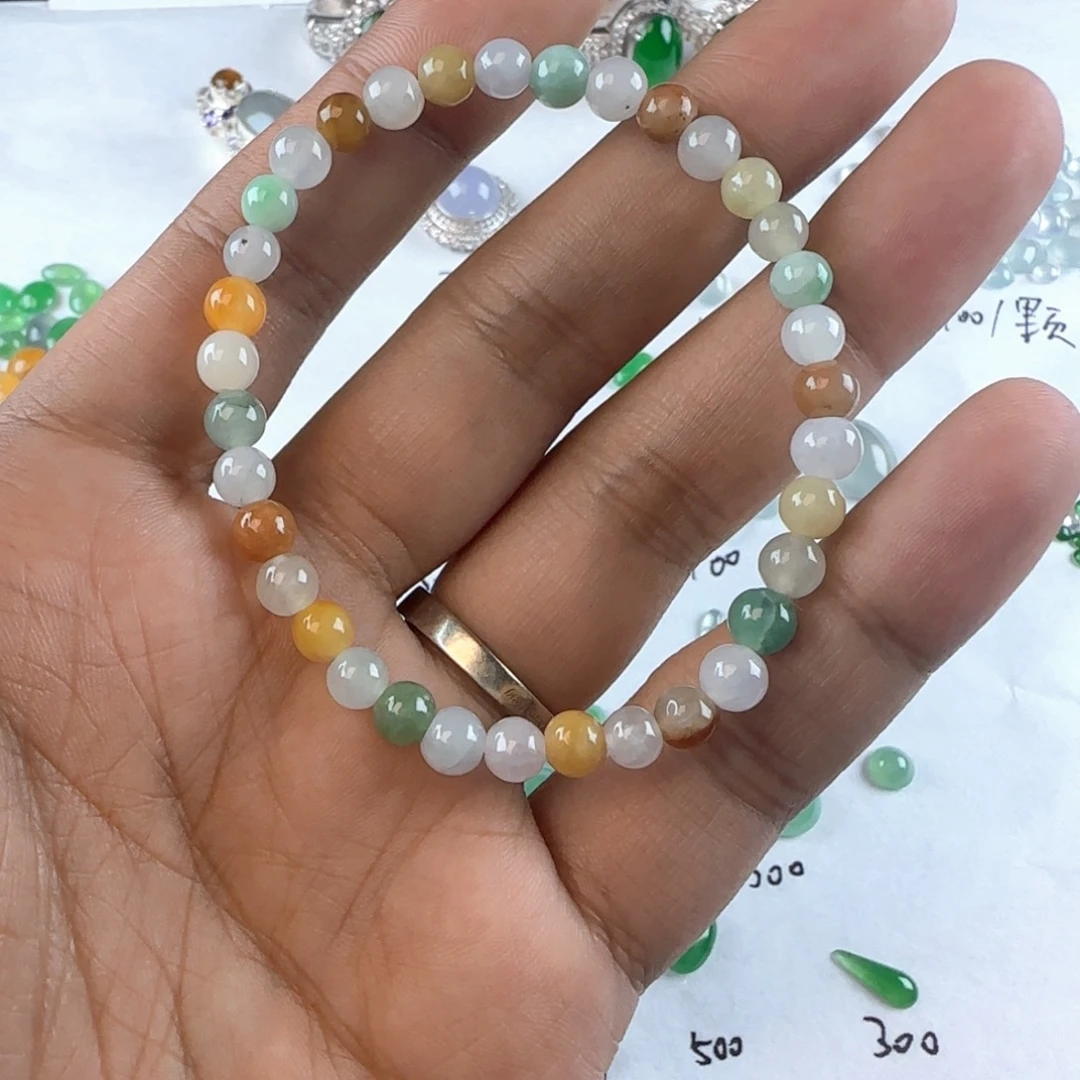翡翠戒指未镶嵌缅甸天然翡翠