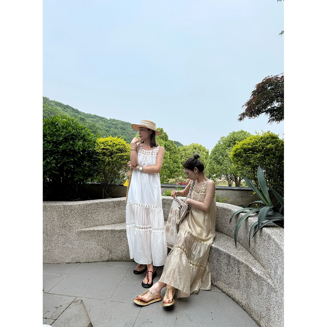 ODTD 设计师品牌 25春夏新品 醋酸A字背心连衣裙  SOLSOL买手店