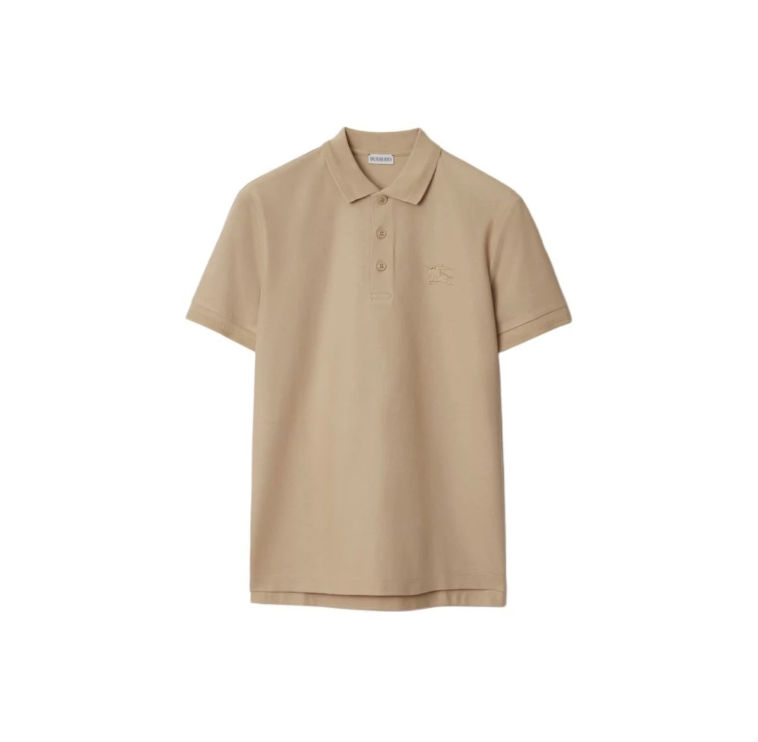 全新未使用 BURBERRY/博柏利 刺绣战马短袖Polo衫/尺码L/编号7520