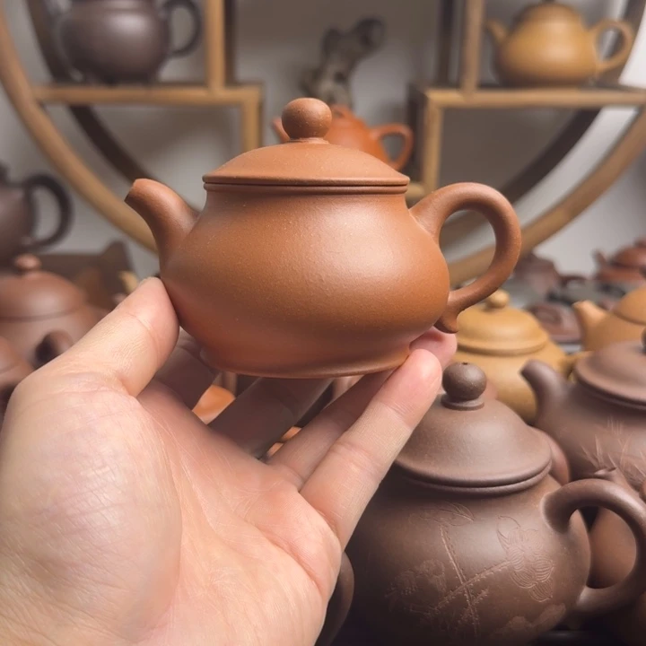 茶壶紫砂潘壶160cc降坡泥