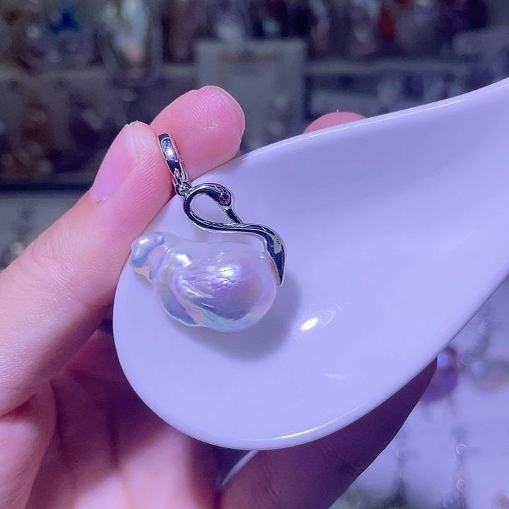 淡水珍珠合金颈饰33