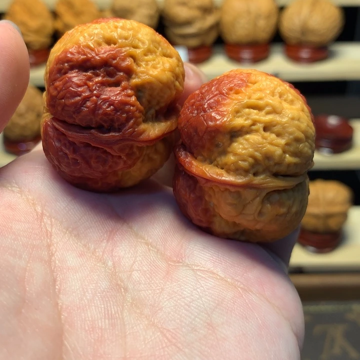 宝***哥把件文玩核桃40魔鬼蛙