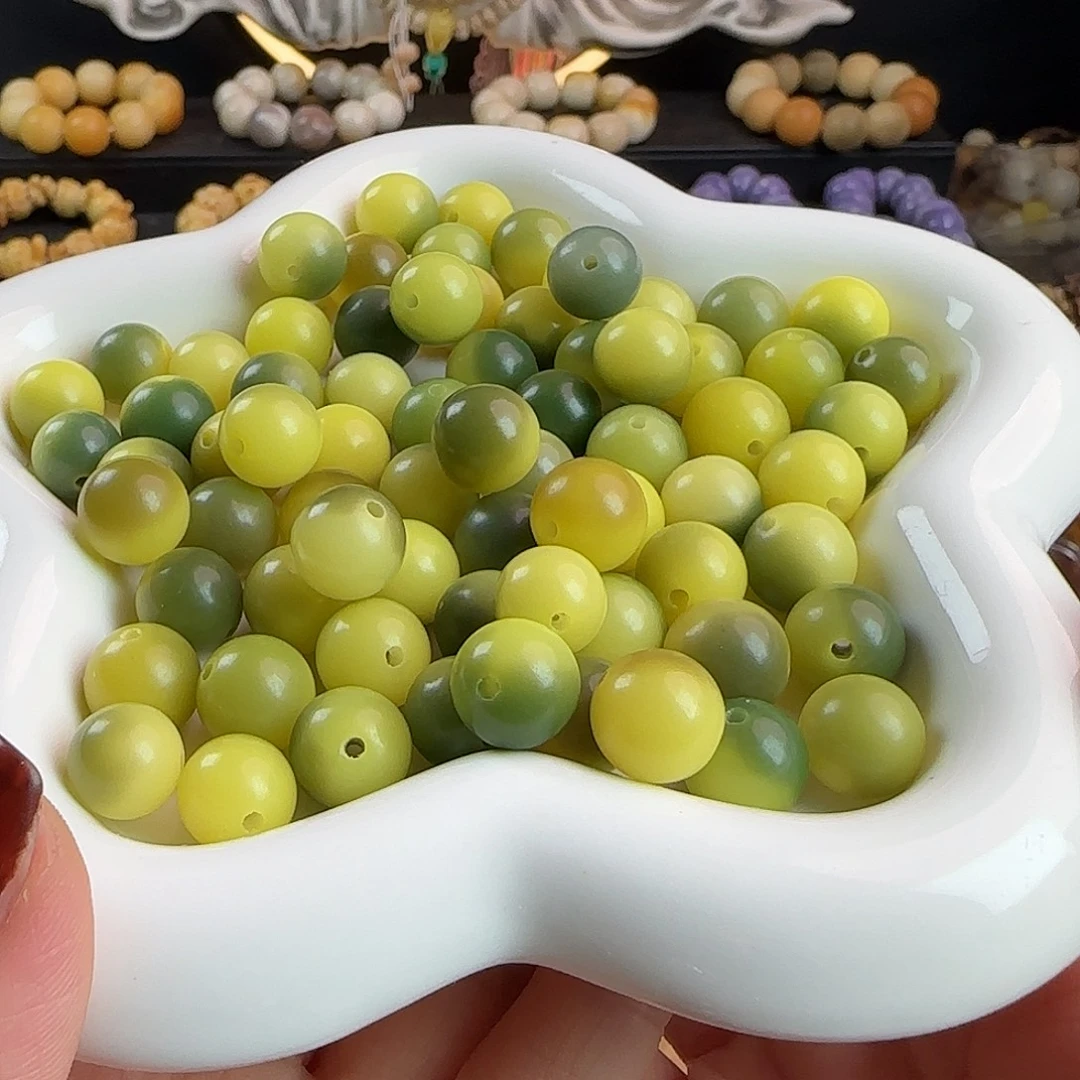 手串菩提根/象牙果卡11/12青柠圆100卡牌➕50备珠