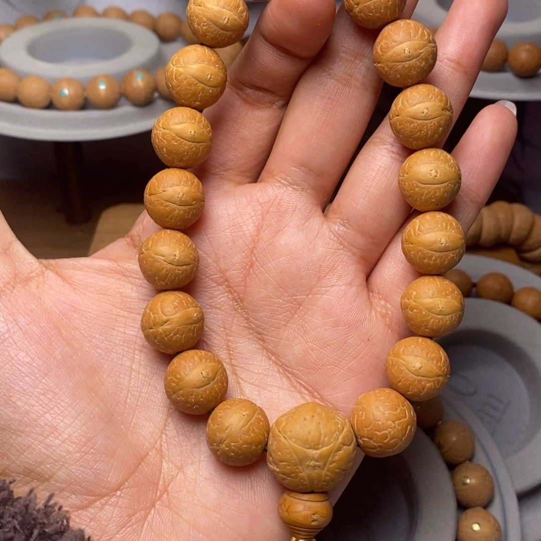 凤眼菩提吊坠手串