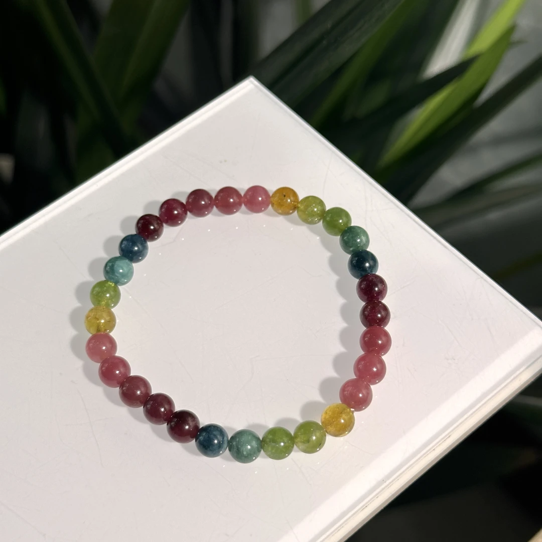 天然碧玺手串 多样性发其一B88