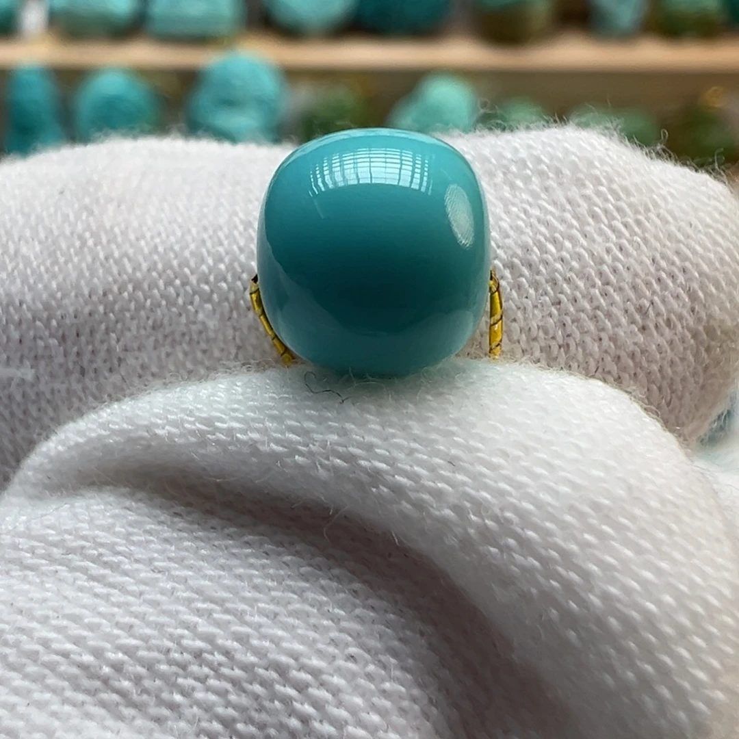 绿松石未镶嵌配饰7.3×6.7