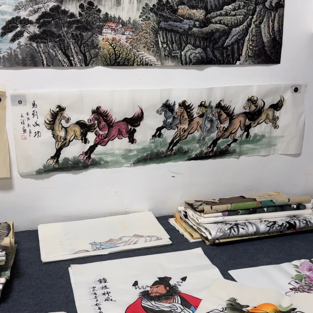 国画晓彤美术馆直播间