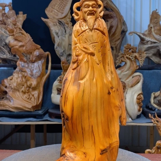 柏木（崖柏）根雕摆件